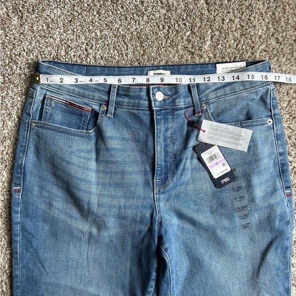 Tommy Hilfiger Tommy Jeans Skinny Curvy Ankle Denim Casual 14 32 - Picture 7 of 8